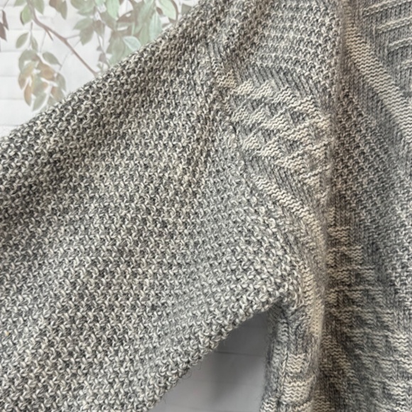 Maglificio Florence Mens Gray LS Wool Sweater Sweatshirt Sz. Large Made In Italy - Picture 4 of 12